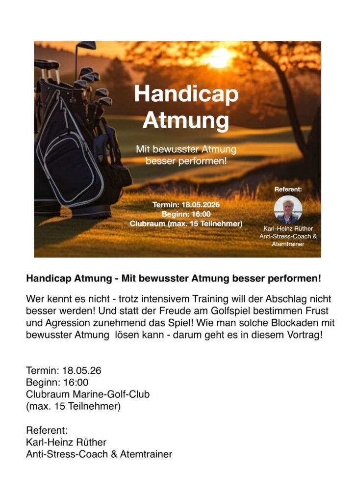 Handicap Atmung Vortrag